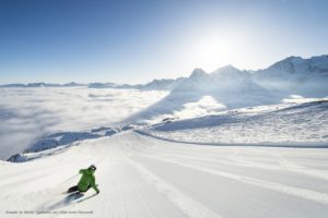 Skifahren auf dem Corvatsch